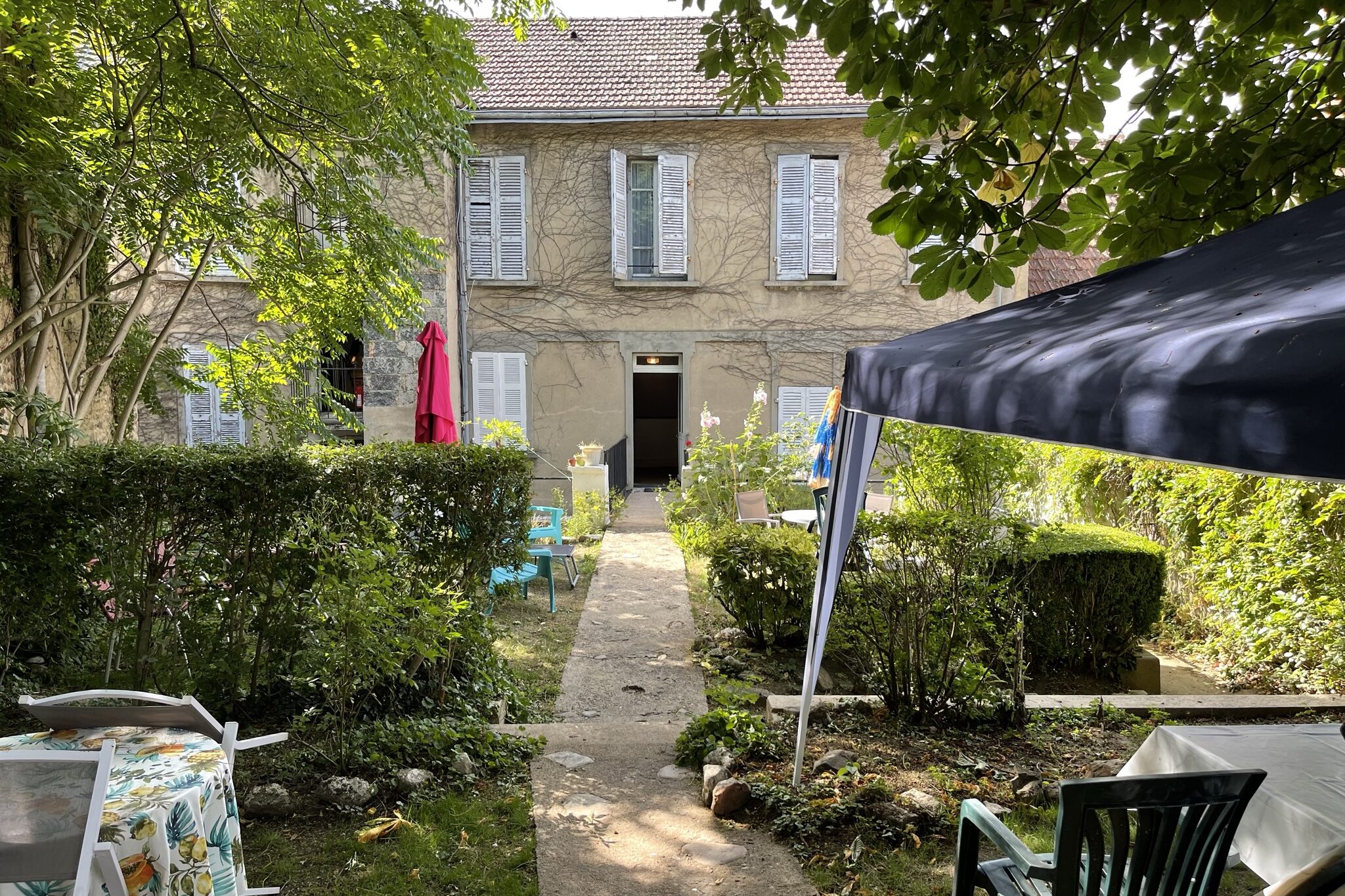 jardin de la villa des roses