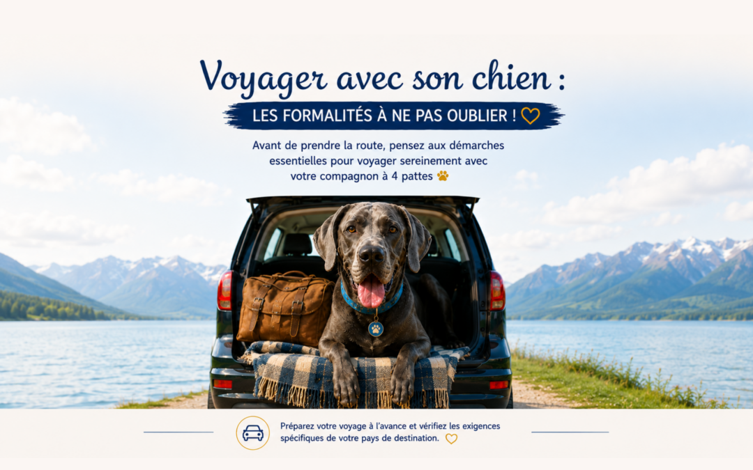 Voyager avec son chien : formalités