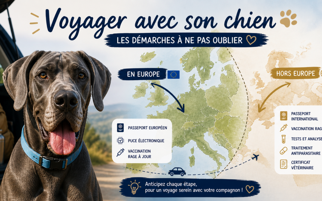 Voyager avec son chien : formalités