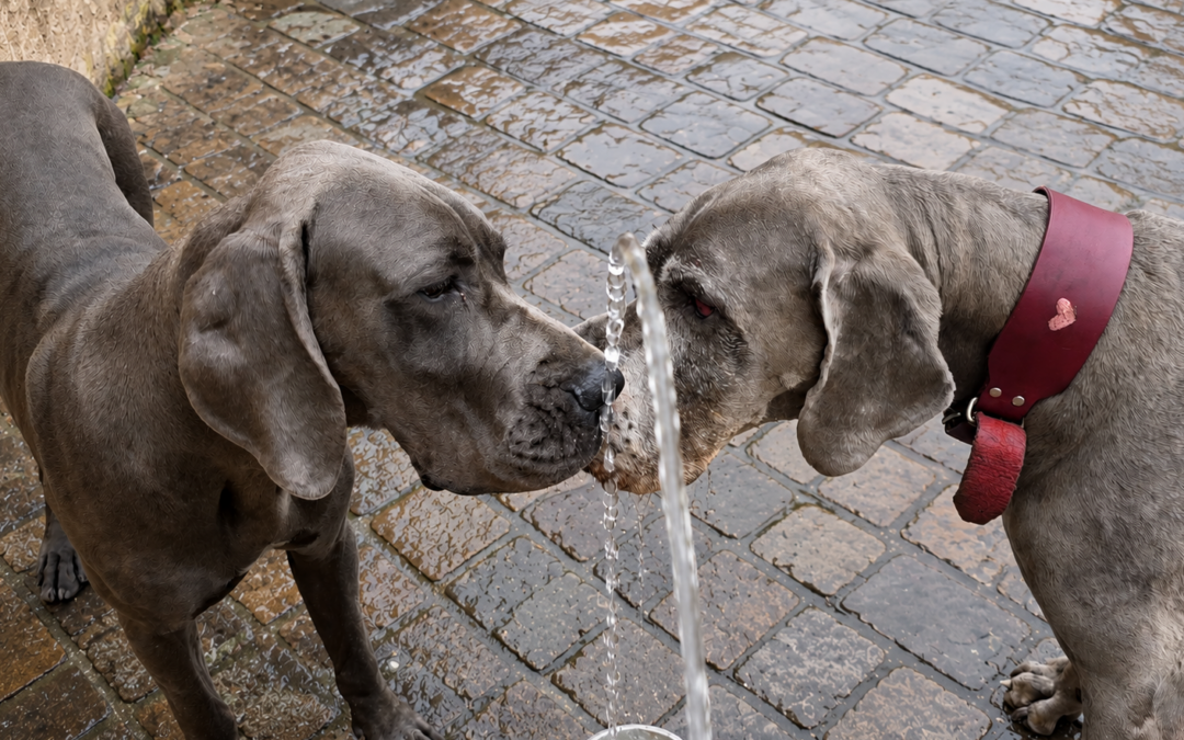 Deux dogues à Trèves