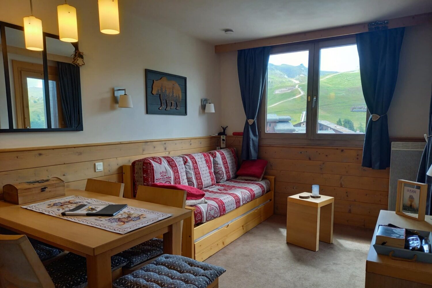 intérieur Flocon 301 – hébergement chien bienvenu Belle-Plagne