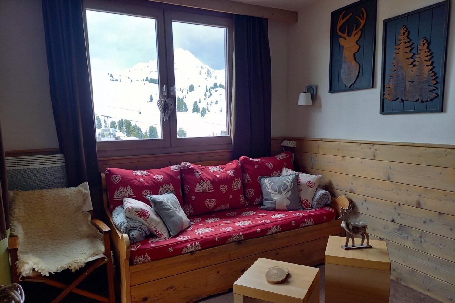 Hébergement dogfriendly / Location chien accepté Flocon 302 Belle plagne 1